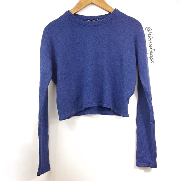 Brandy Melville Sweaters - NEW Brandy Melville Blue Francesca Knit Sweater